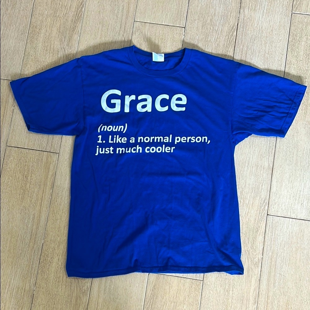Port and Company Blue Grace Graphic Tee - Picture 1 of 8